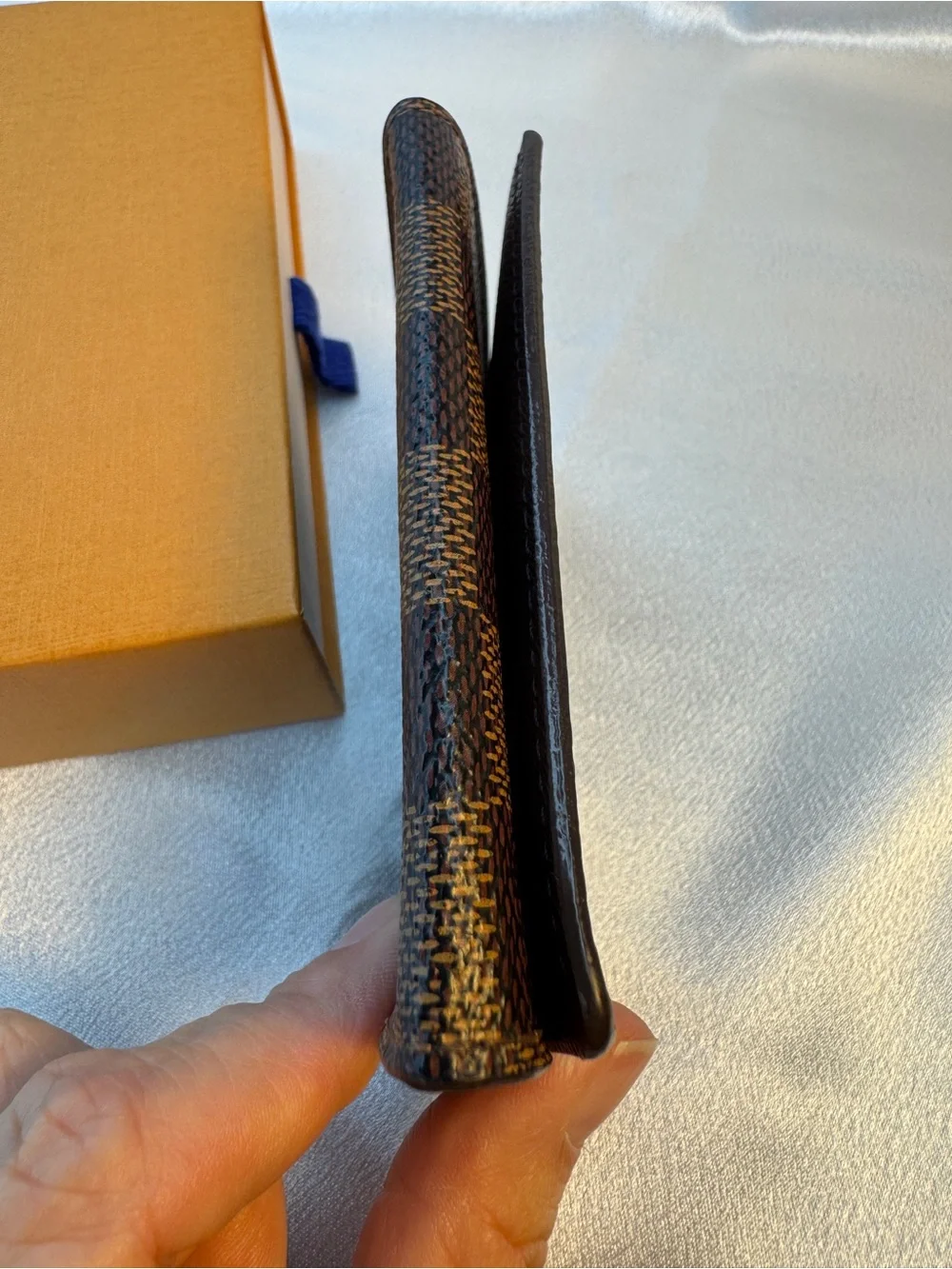 Louis Vuitton Damier Ebene Card Holder Wallet